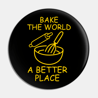 Back The World A Better Place Pin