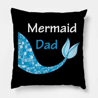 Mermaid Shirt for Dad Pillow