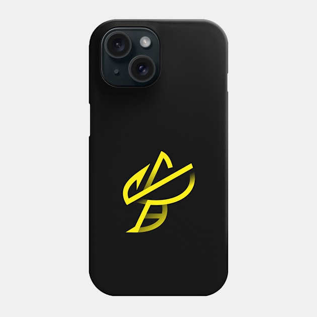 geometric bee design Phone Case by Aksa Inov