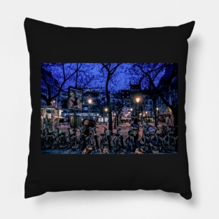 Paris _ Place Edmond Michelet Pillow