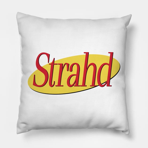 Strahd 90s DnD Parody Pillow by DnlDesigns