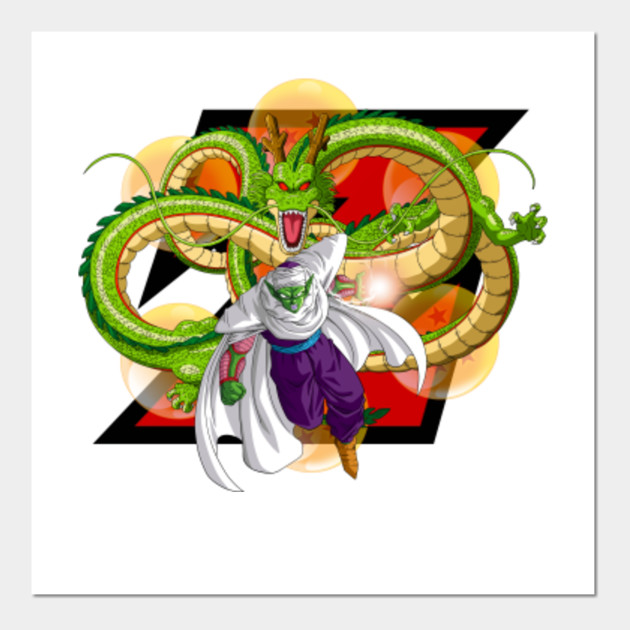 Dragon Ball Z Shenron And Piccolo Ii Dragon Ball Z Posters And