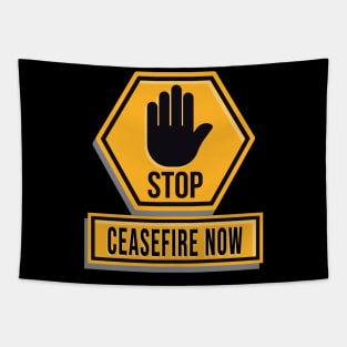 Ceasefire Now Tapestry