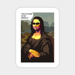 monalisa pop art Magnet