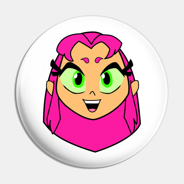 Teen Titans Starfire Starfire Pin Teepublic Au