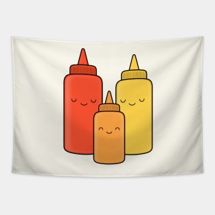 Ketchup Mustard Baby Tapestry