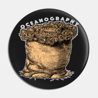 Sea Anemone Oceanography - Ocean Sea Creatures Pin