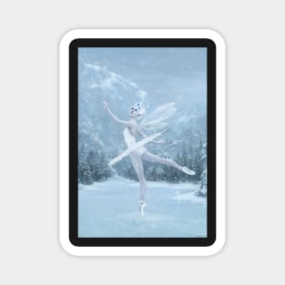 Snow Dancer Magnet