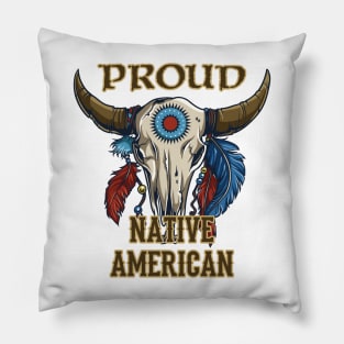 Proud Native American Pillow