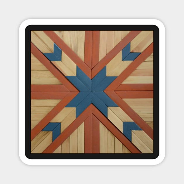 Wood Art Pattern 1 Magnet by Whisperingpeaks