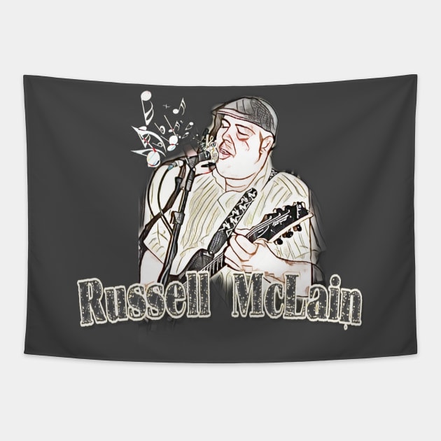 Russell McLain Retro Tapestry by RussellMcLainMusic