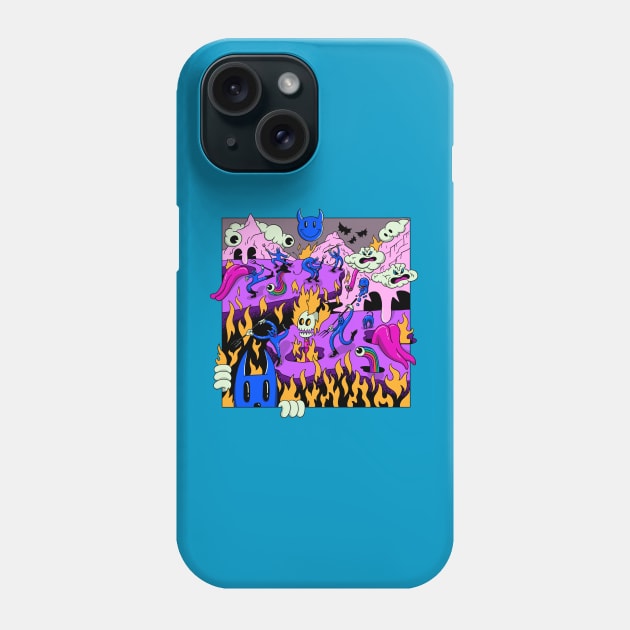 Fresh hell Phone Case by Brian_John_Park