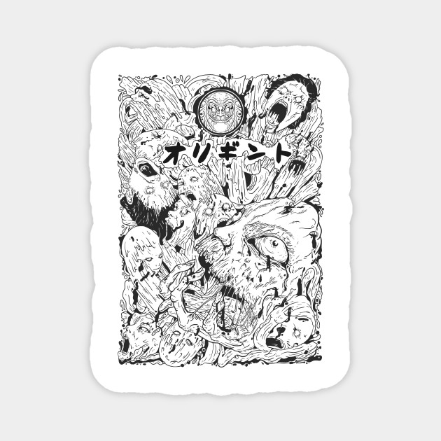Horror Manga Manga Magnet Teepublic