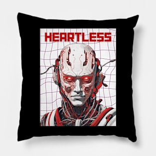 cyberpunk cyborg Pillow