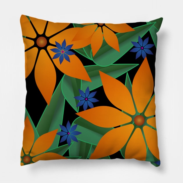 Flower Power Pillow by VDUBYA