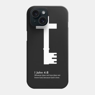 God is Love, Key to love Phone Case