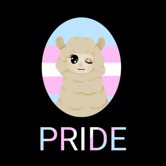 TRANS* PRIDE Alpaca by Uncanny_Ivan