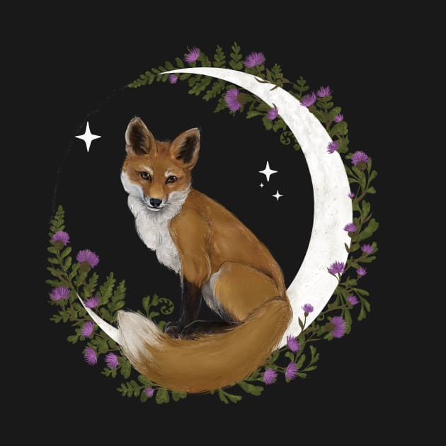 Thistle Moon Fox by LauraGraves