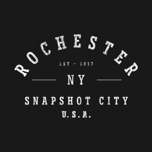 Snapshot City USA - Hometown Pride - Rochester print T-Shirt