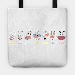 7 Dwarfs Emotions Tote