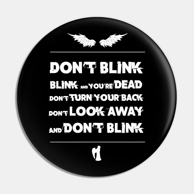 Blink! (White) Pin by _Eleanore_