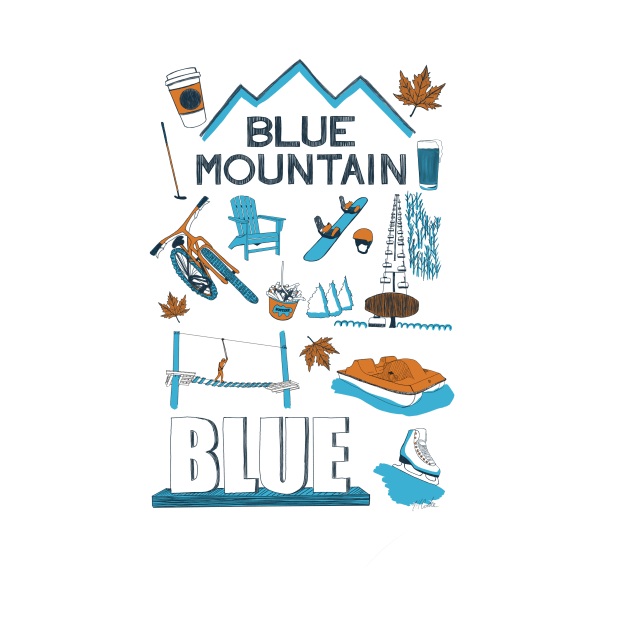 HERE Local Artist Series: Blue Mountain by Quick Brown Fox Canada 