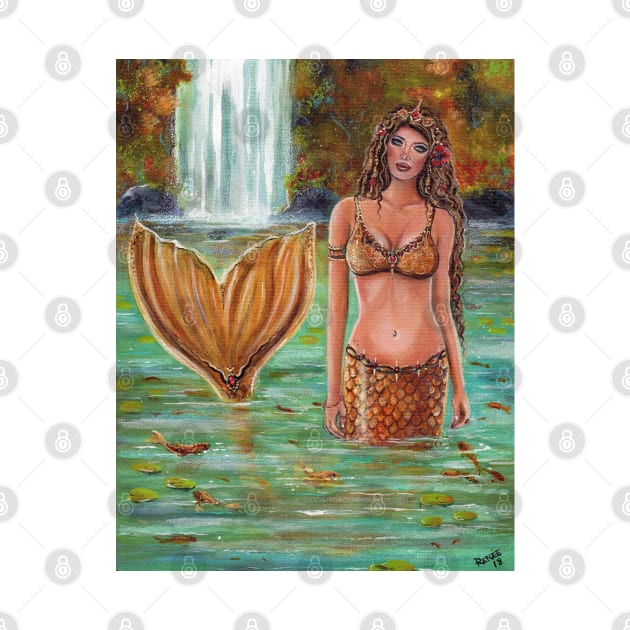 Autumn Fall mermaid by Renee Lavoie by ReneeLLavoie