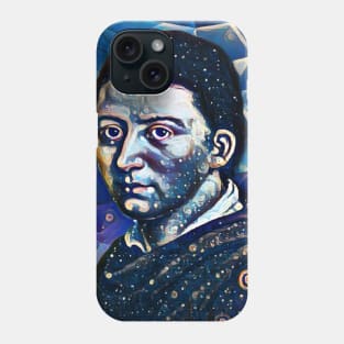 Friedrich Schlegel Portrait | Friedrich Schlegel Artwork 5 Phone Case