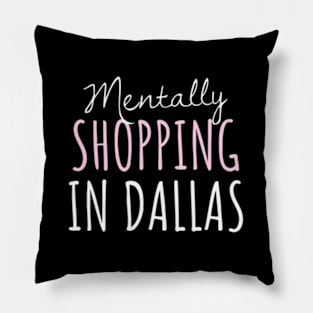 Tally G In Dallas Texas Pillow