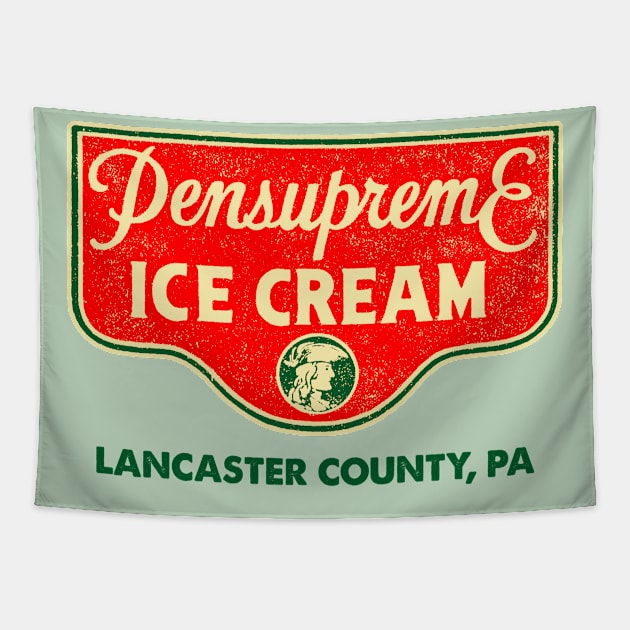 Pensupreme Ice Cream Light Tapestry by MatchbookGraphics