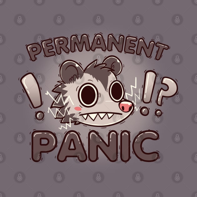 Permanent Panic Opossum by TechraNova