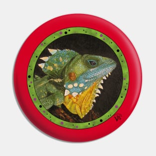 Boyd's forest dragon Pin