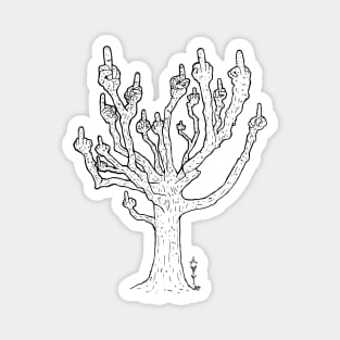 Tree of Giving Zero Fucks Magnet