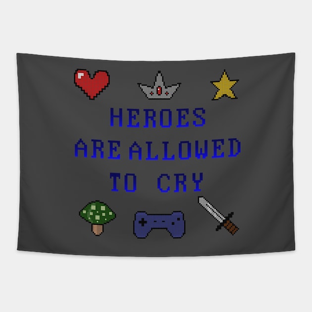 Emotional Heroes Tapestry by Luna-Cooper