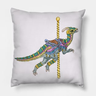 Carousel Dinosaur Parasaurolophus Pillow