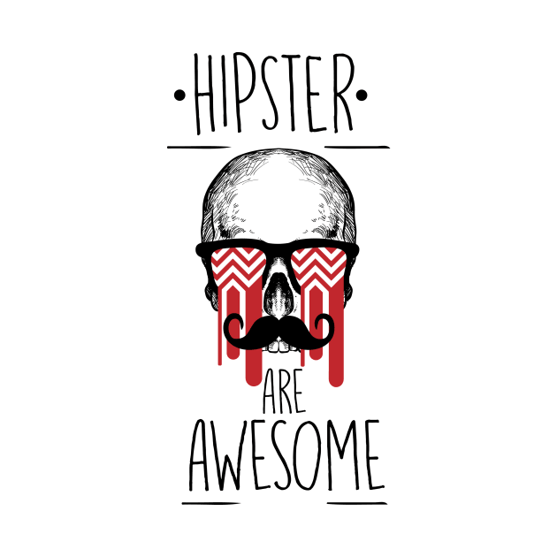 Hipster Are Awesome by Jiestore