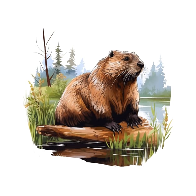 I Love Beaver by zooleisurelife