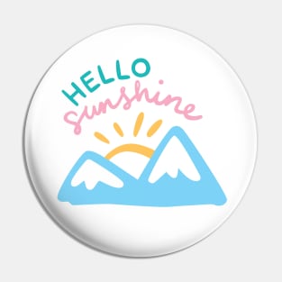 Hello Sunshine Pin