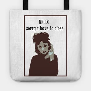 hello girl Tote