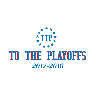 To The Playoffs (White) T-Shirt