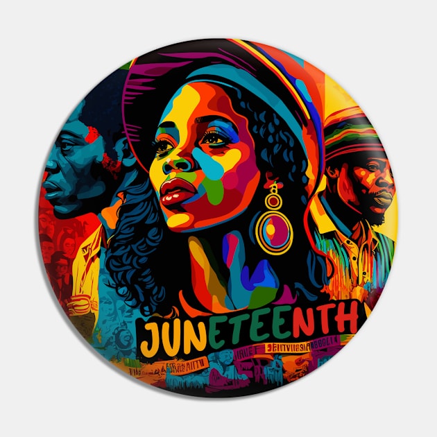 Juneteenth Pin by MBNEWS