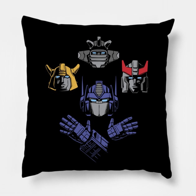 Optimus Rhapsody Pillow by victorsbeard