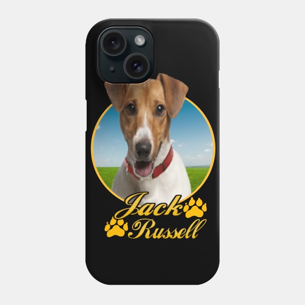 jack russell Phone Case by petermurphy619