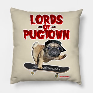 PUGTOWN Pillow