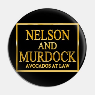 Nelson and Murdock Pin