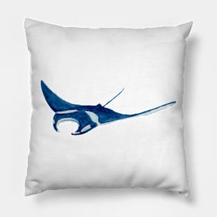 Manta ray Pillow