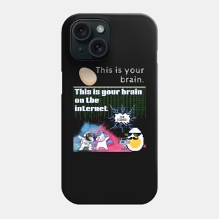 Your Brain on the Internet (for Science!) Phone Case