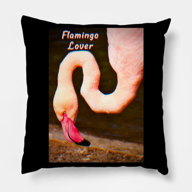 Flamingo Lover Pillow by ak3shay