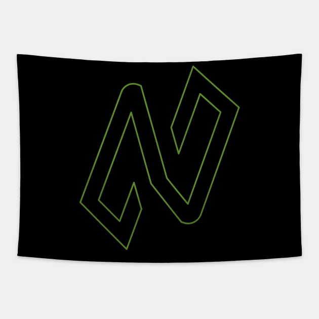 NULS Outlined Tapestry by NalexNuls