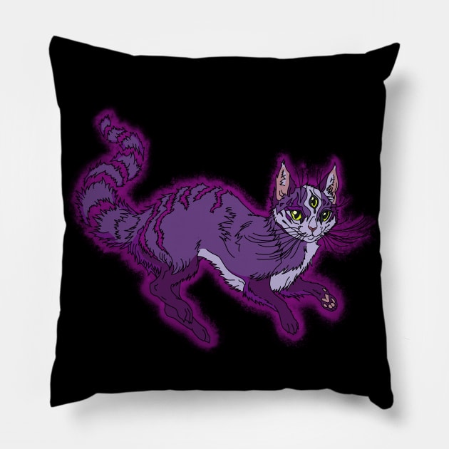 Cheshire Cat Pillow by Chaos Bound Designs